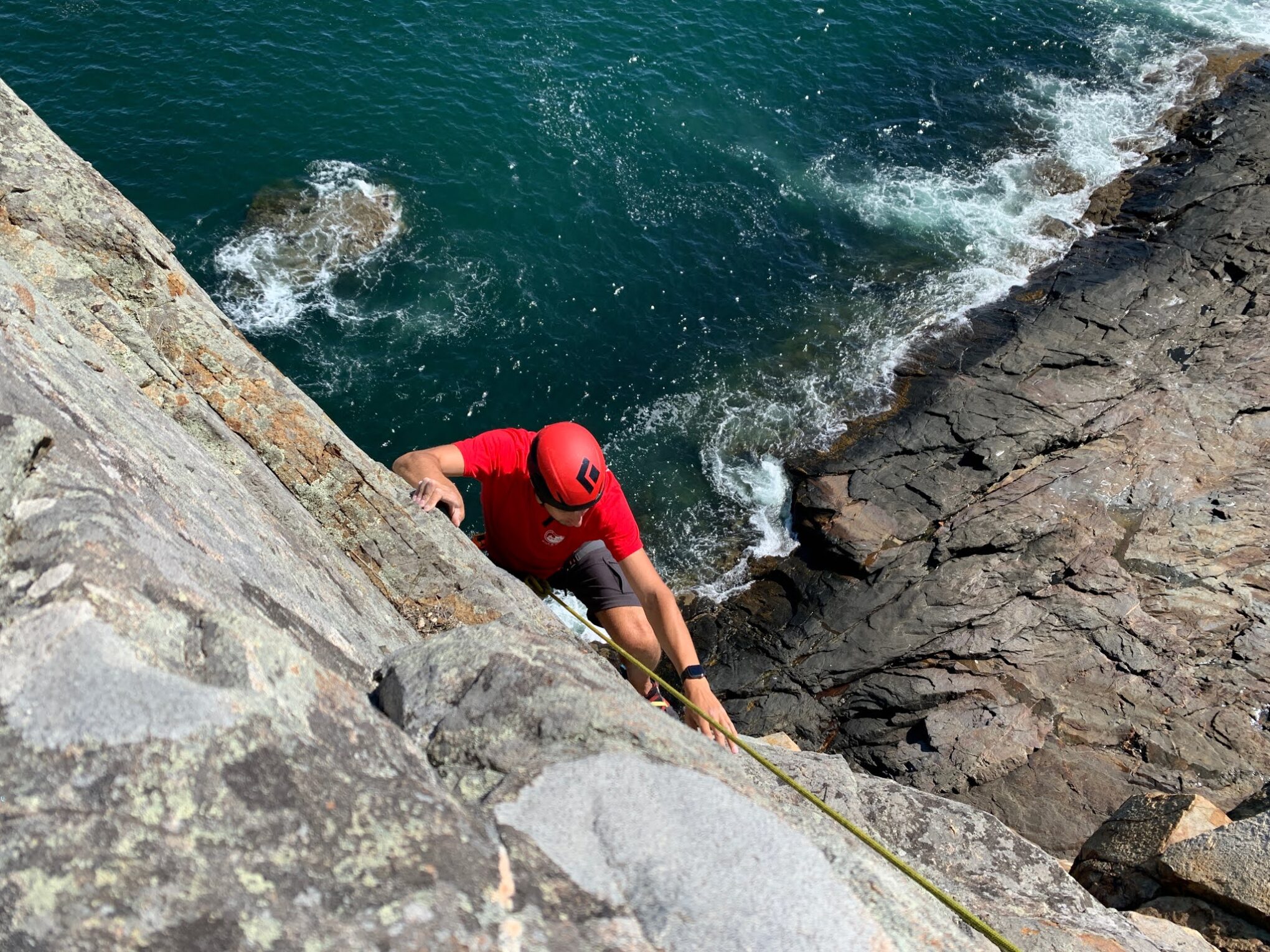 Rock Climbing in Acadia
