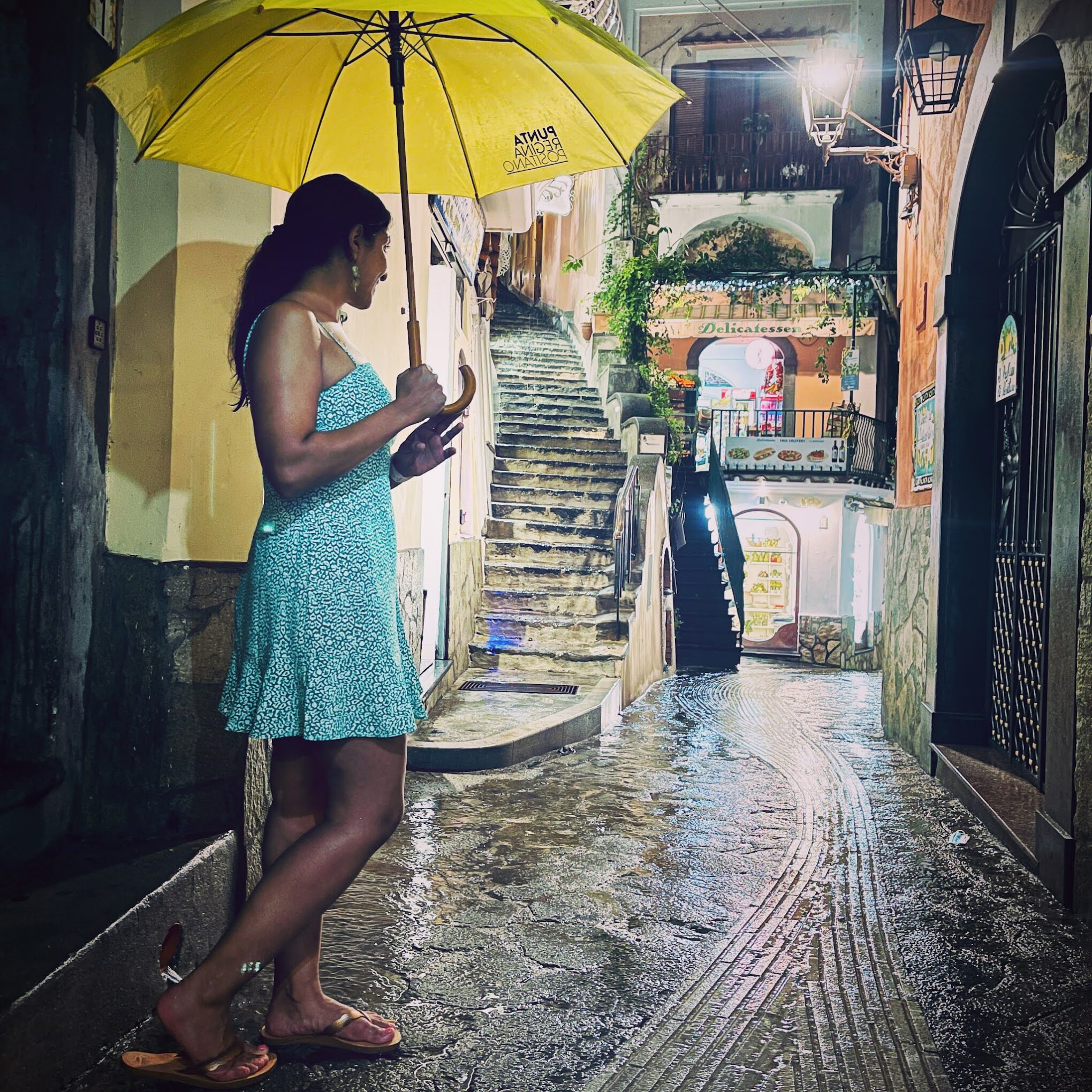 Raining in Positano