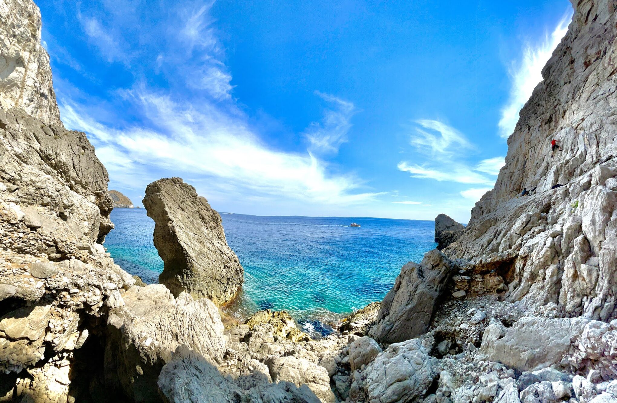 Rock Climbing Punta Campanella