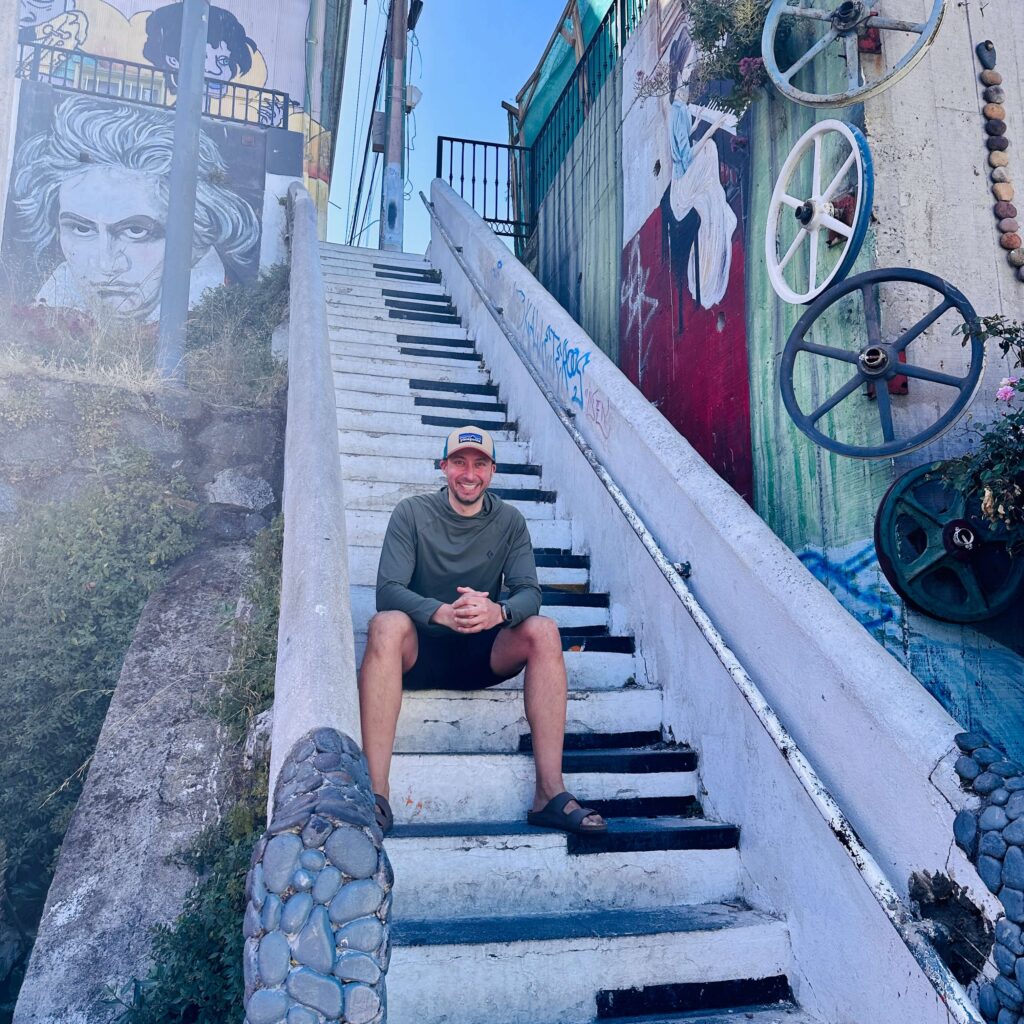 Beethoven Stairs, Valparaiso Chile