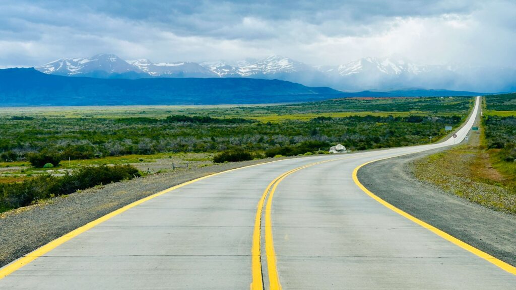 Road to Torres del Paine, Patagonia