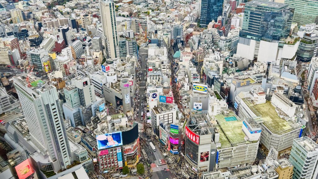 Views from Shibuya Sky