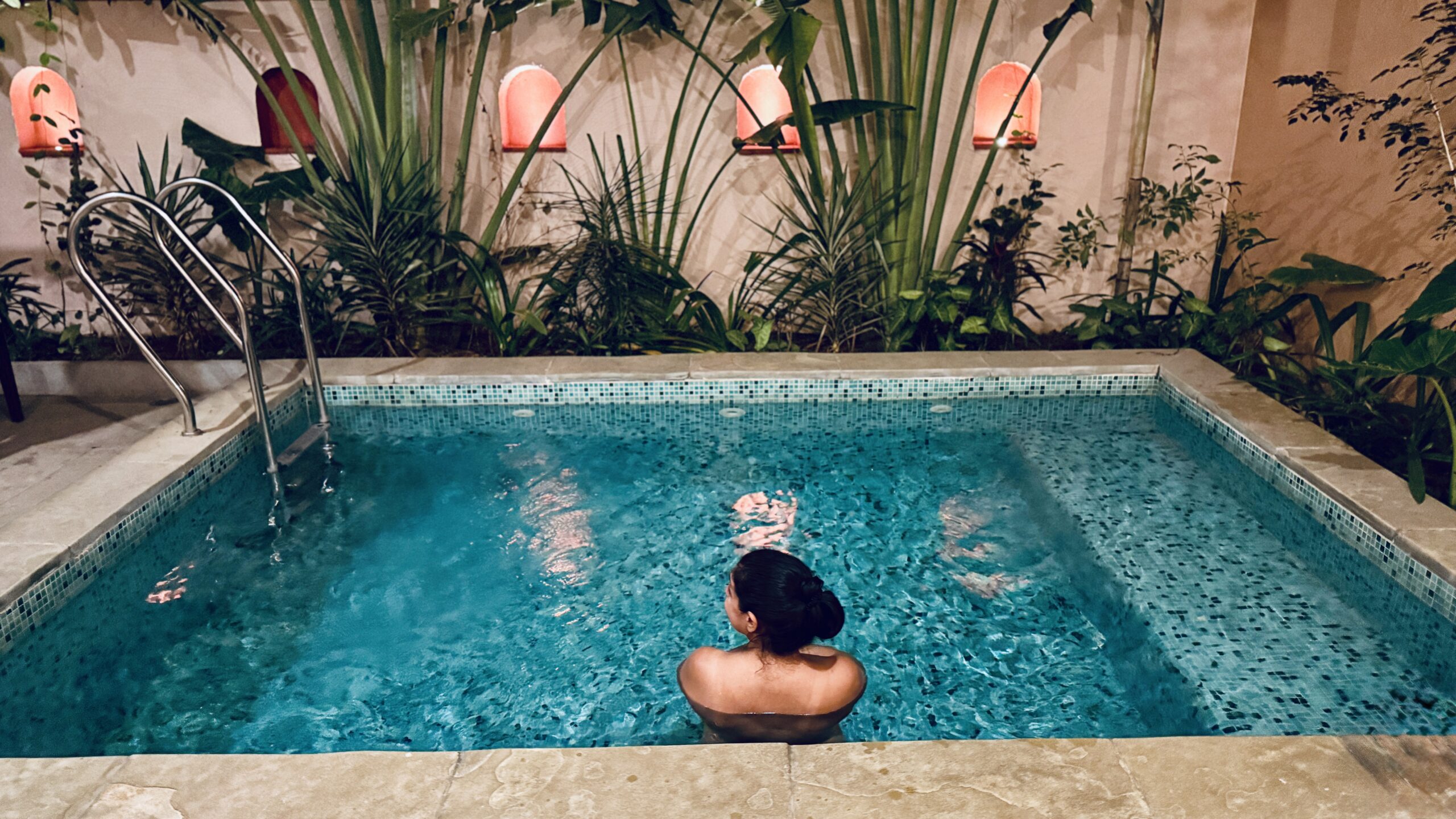 Private plunge Pool Taj Sawai Ranthambore