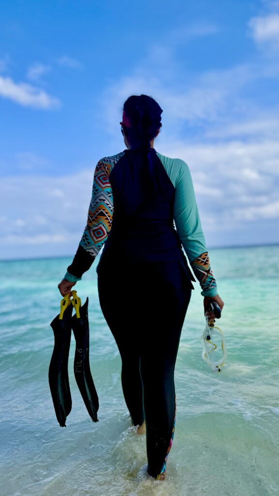 Snorkeling in the Maldives