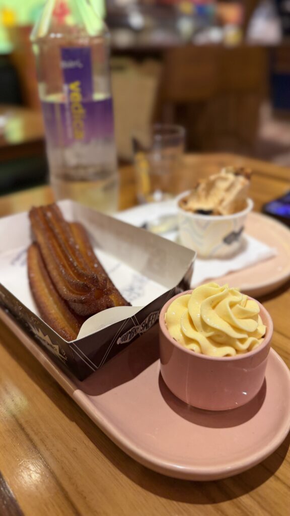 Gulab Jamun Churros at Bombay Sweet Shop