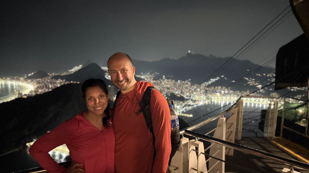 Evening View on top of Sugarloaf