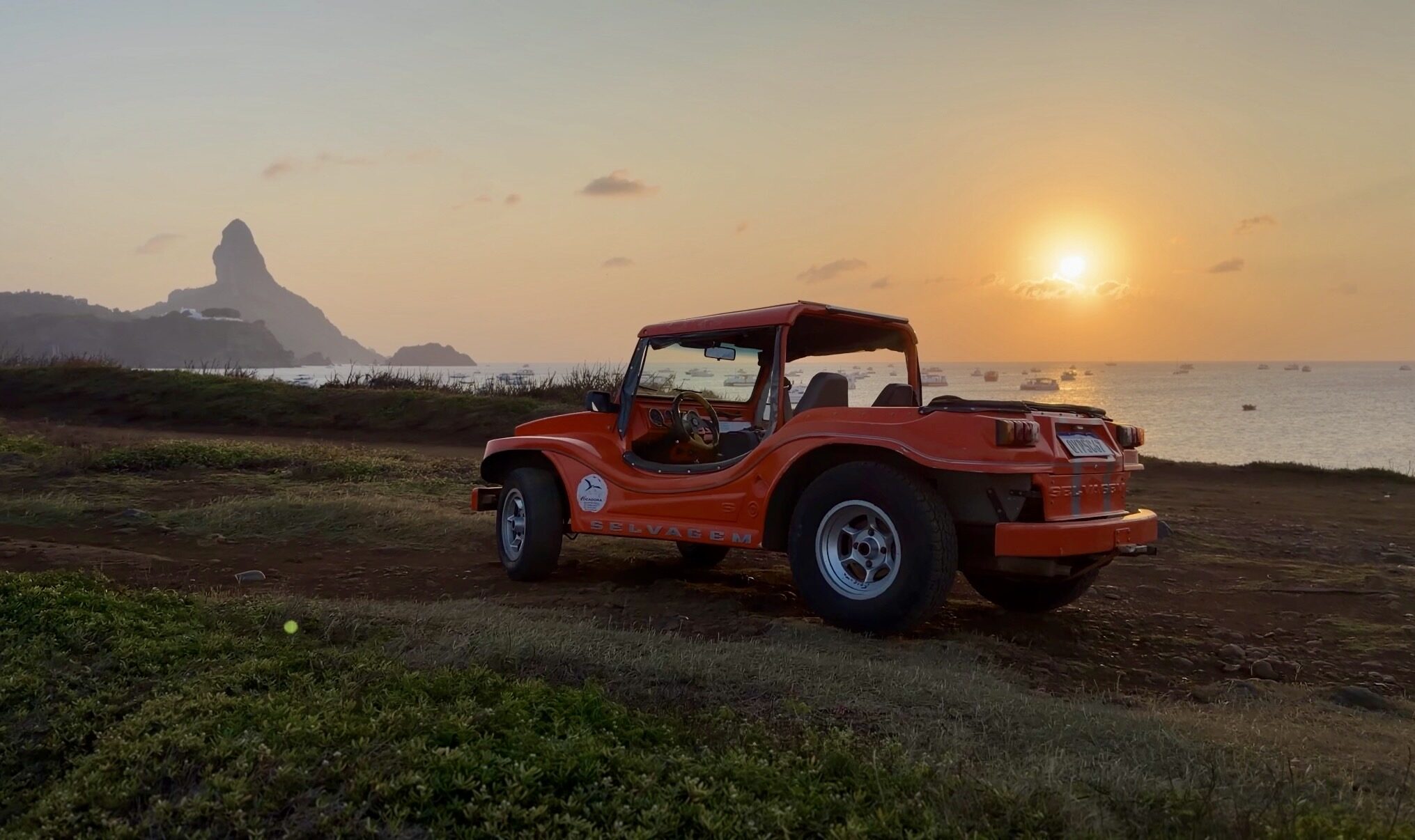 Sunset from Pont de France Fernando de Noronha